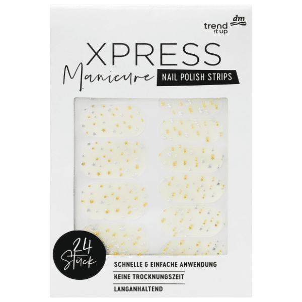 TREND IT UP Xpress manicure folija za nokte 033 stars 24kom 0