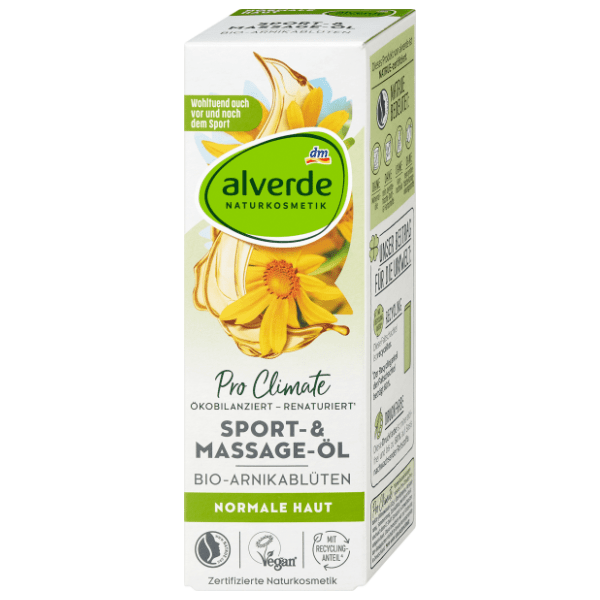 Ulje za masažu ALVERDE Pro climate cvijet arnike 100ml 0