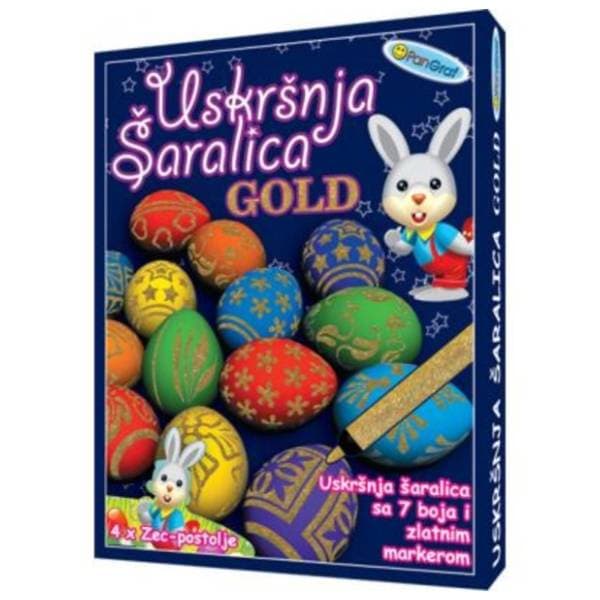 Uskrsni set i čarobna bojilica za jaja gold PANGRAF 0