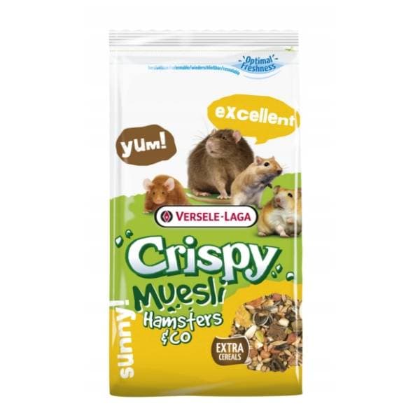 VERSELE LAGA Crispy muesli hamsters hrana za hrčke 1kg 0