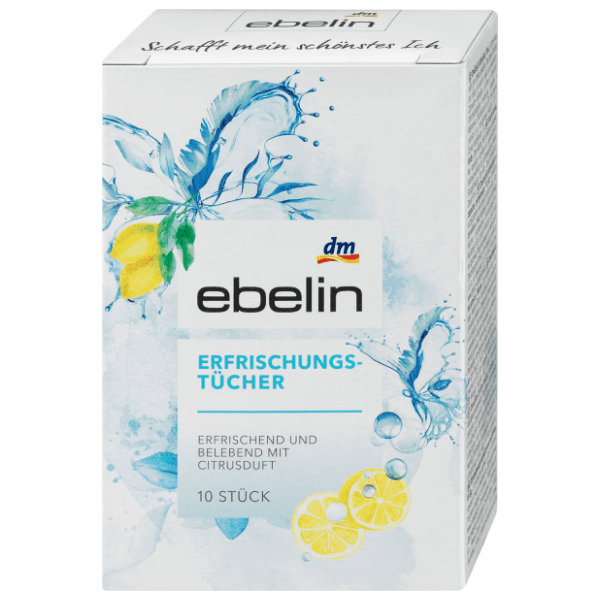 Vlažne maramice EBELIN limun 10kom 0