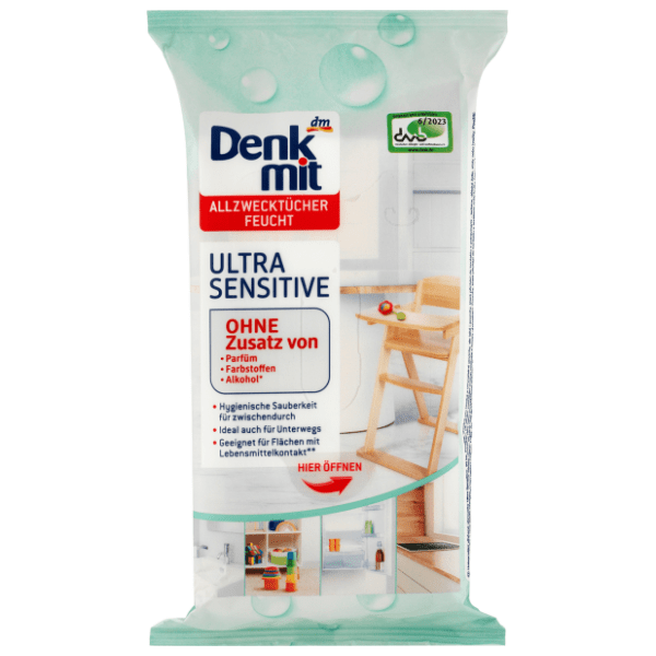 Maramice za čišćenje DENKMIT Ultra sensitive univerzalne 50kom 0