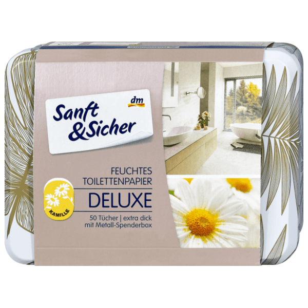 Vlažni toaletni papir SANFT&SICHER kutija 50kom (više vrsta) 0