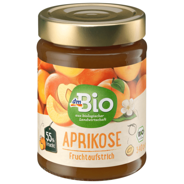 Voćni namaz DM BIO marelica 340g 0