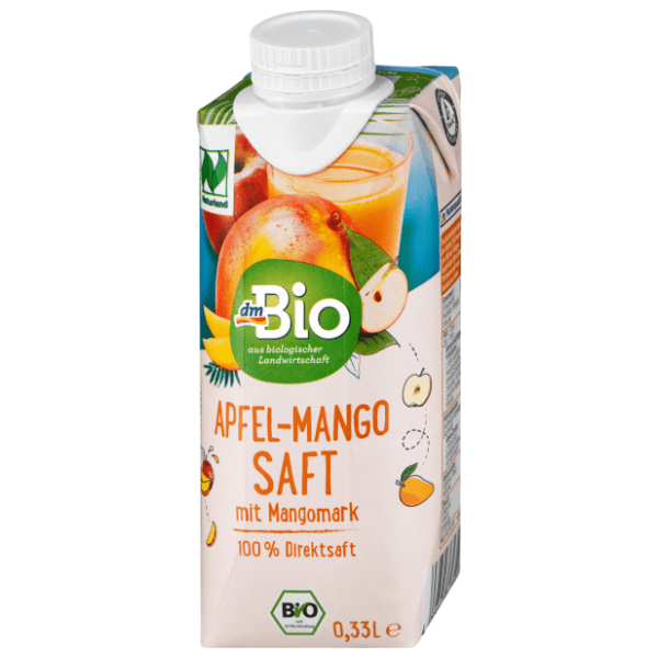 Voćni sok DM BIO jabuka mango 100% 330ml 0