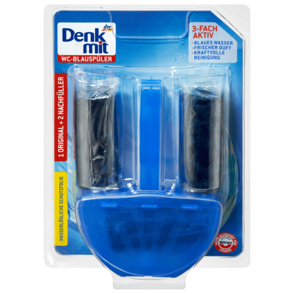 WC osvježivač DENKMIT košarica i 2 punjenja 120g 0