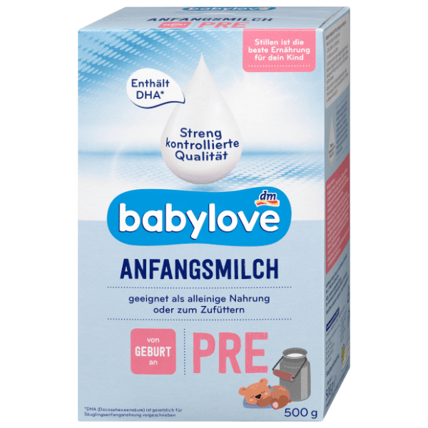 Zamjensko mlijeko BABYLOVE od rođenja 500g 0