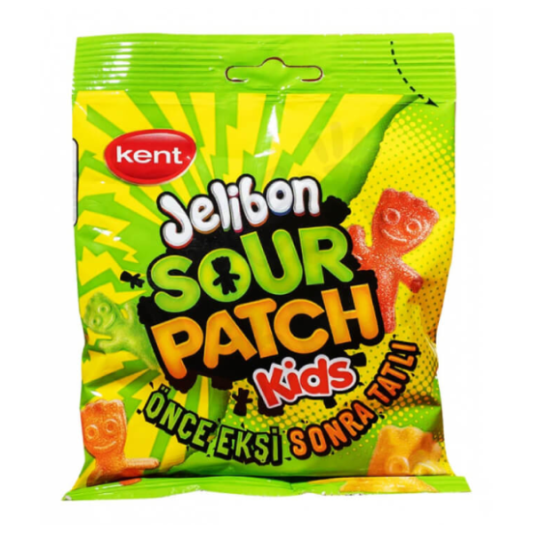 Gumeni bomboni KENT jelibon sour patch kids 80g 0