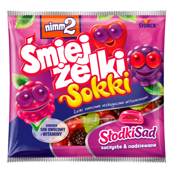 Gumeni bomboni NIMM2 crveno voće 90g 0