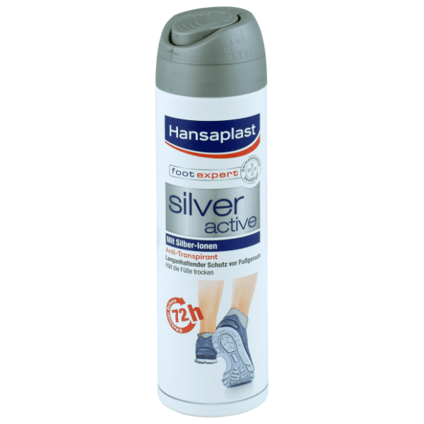 HANSAPLAST Silver active sprej za stopala 150ml 0