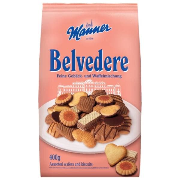 Keks MANNER Belvedere 400g 0