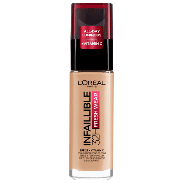 L'OREAL Infaillible 32h fresh wear tekući puder 200 golden sand 0