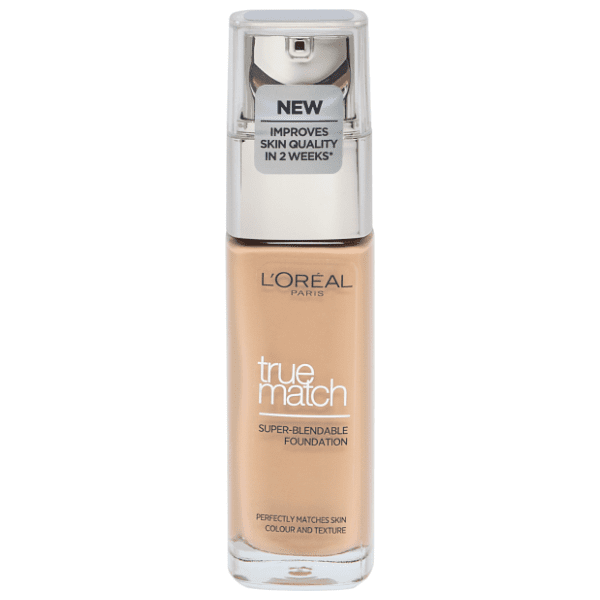 L'OREAL True match tekući puder 3D/3W warm 0