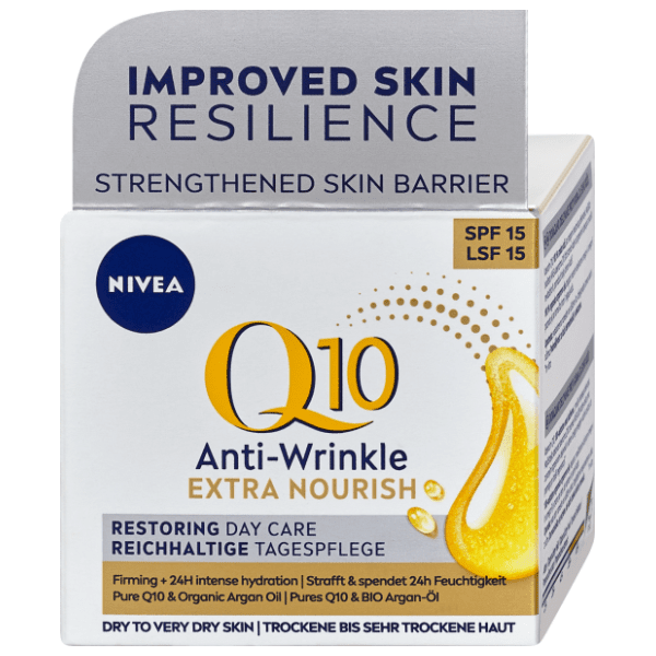 NIVEA Q10 Extra nourish dnevna krema protiv bora SPF15 50ml 0
