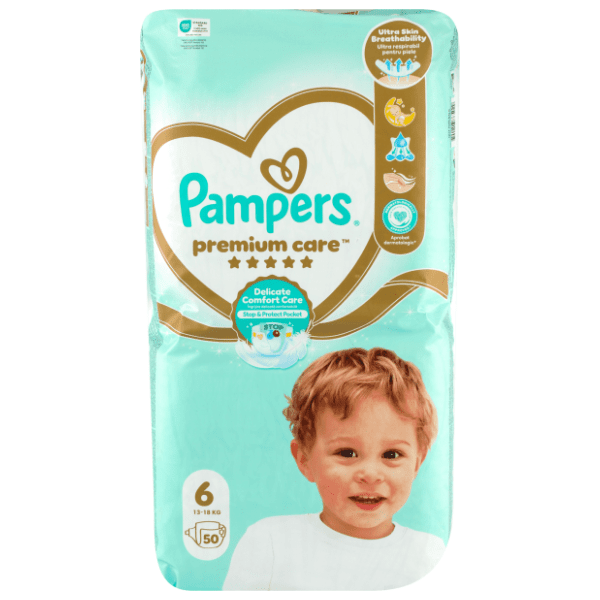 PAMPERS pelene premium JP 6 50kom 0