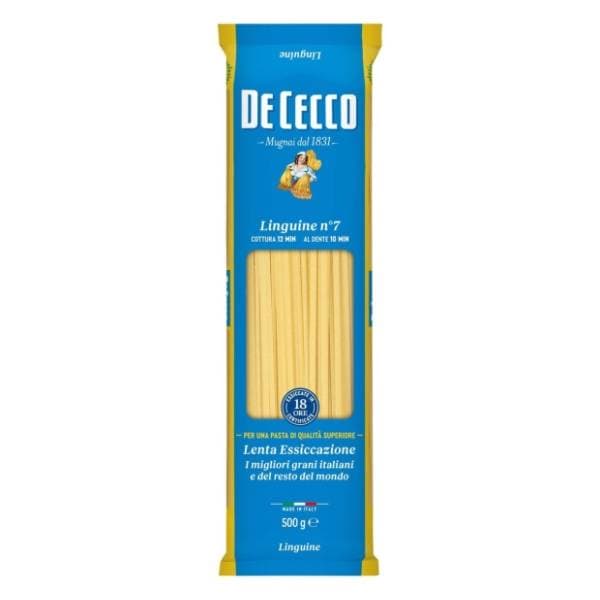 Tjestenina DE CECCO Linguine 500g 0