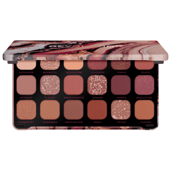 REVOLUTION Forever flawless paleta sjenila za oči allure 0