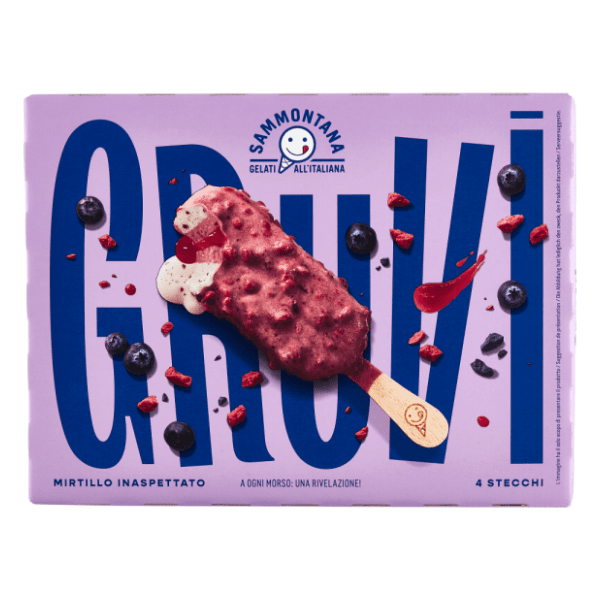 Sladoled GRUVI blueberry 4x60g 0