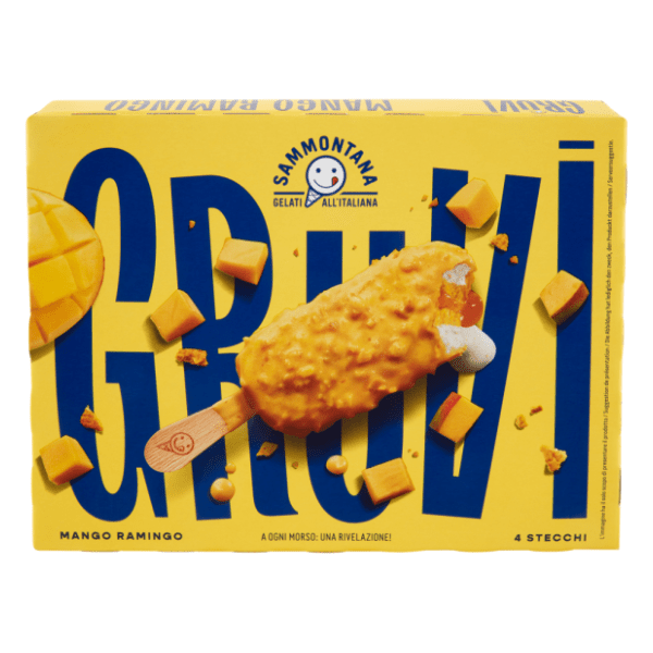 Sladoled GRUVI mango 4x60g 0