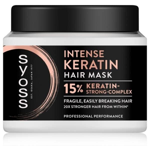 SYOSS Intense keratin maska za kosu 400ml 0