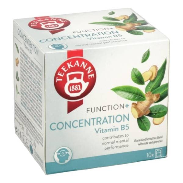 TEEKANNE čaj function + concentration 18g 0