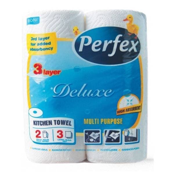 Rola ubrusa PERFEX Deluxe 3 sloja 2 kom 0