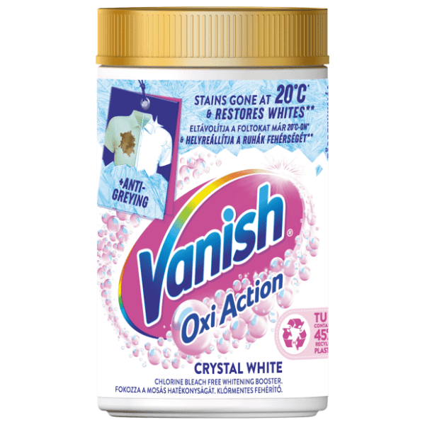 VANISH Oxy action white prašak za uklanjanje mrlja 970g 0