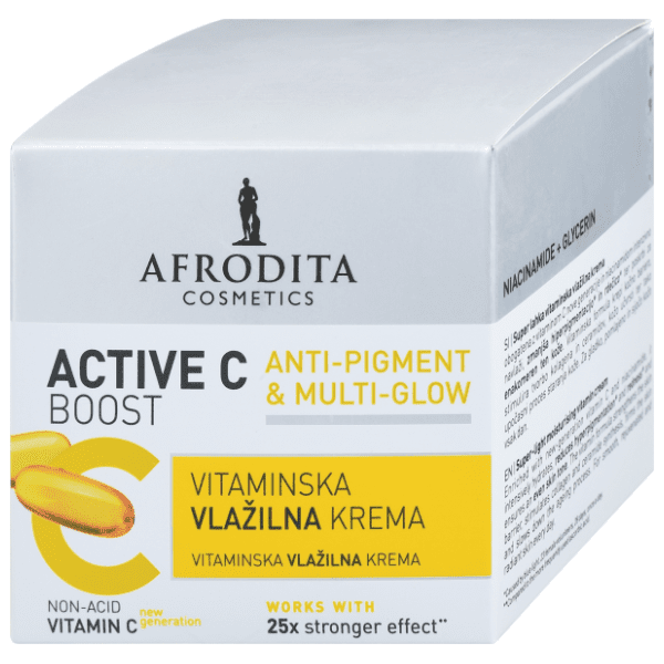 AFRODITA Active C boost vitaminska hidratantna krema 50ml 0
