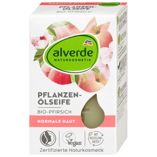 ALVERDE breskva sapun s biljnim uljima 100g 0