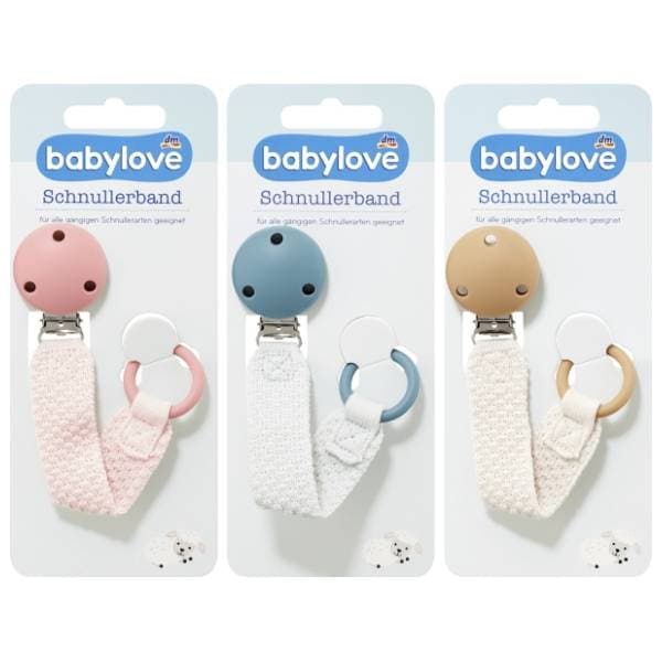 BABYLOVE lanac za dudu 1kom (više vrsta) 0