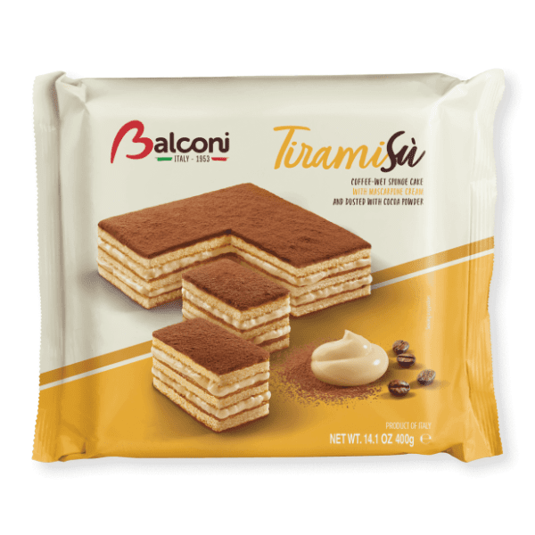 Rolada torta BALCONI Tiramisu 400g 0