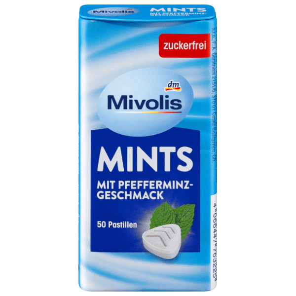 Bomboni MIVOLIS Mints pepermint 35g 0