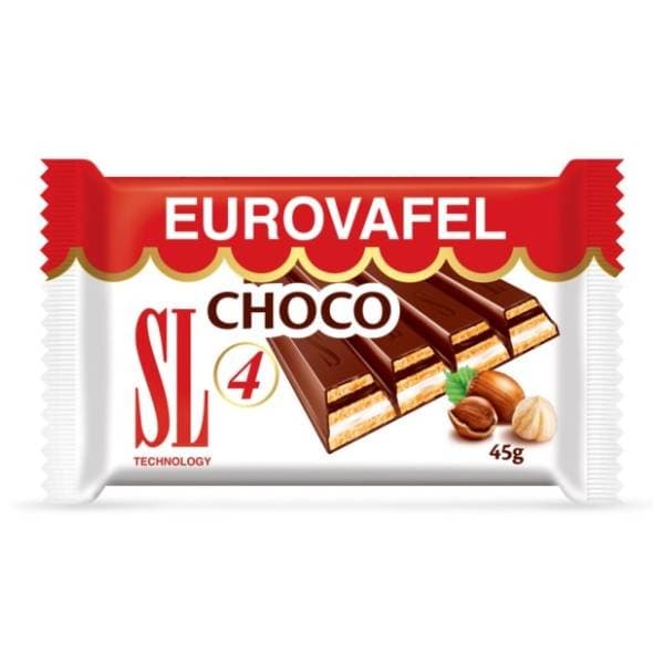 Čokoladica SWISSLION Eurovafel choco 42g 0
