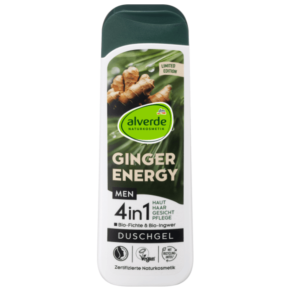 Gel za tuširanje ALVERDE Men ginger energy 250ml 0