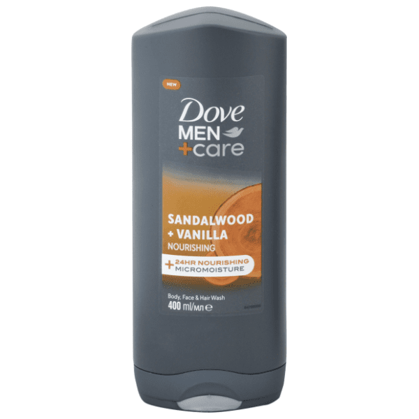 Gel za tuširanje DOVE Men+ care sandalwood 400ml 0