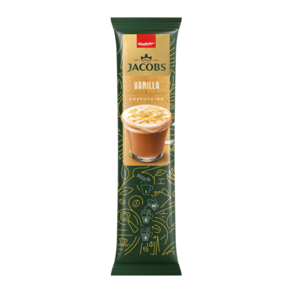 Instant kava JACOBS cappuccino vanilla 12g 0