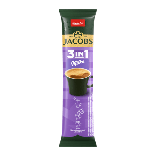 Instant kava JACOBS Milka 3u1 12,4g 0