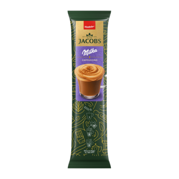 Instant kava JACOBS Milka cappuccino 15,8g 0