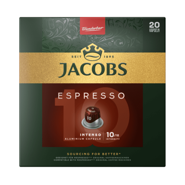 Kapsule JACOBS Espresso 10 XXL 20kom 0