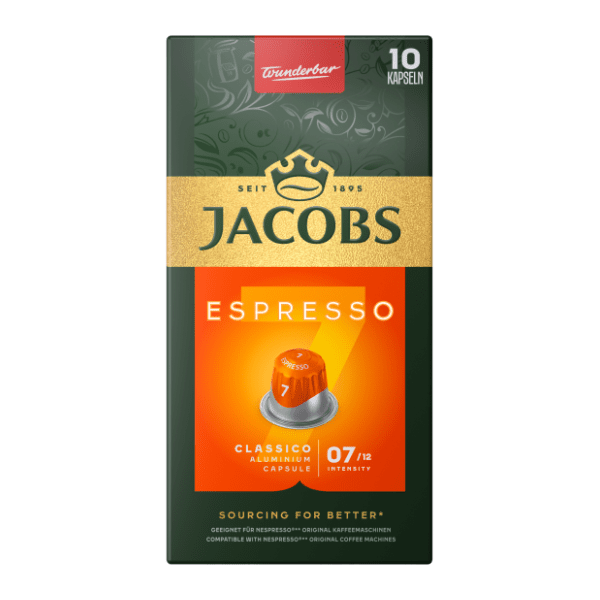 Kapsule JACOBS Espresso Classic 10 kom 0