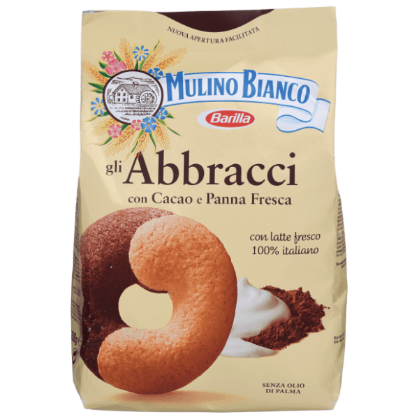 Keks BARILLA Mulino bianco abbracci 350g 0