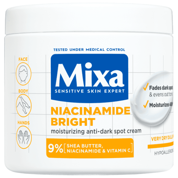 Krema za tijelo MIXA Niacinamid protiv tamnih mrlja 400ml 0