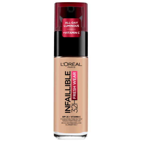 L'OREAL Infaillible 32h fresh wear tekući puder SPF25 145 beige 0