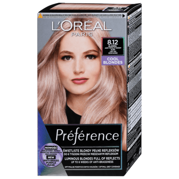 L'OREAL Preference boja za kosu 8.12 alaska cool blondes 0
