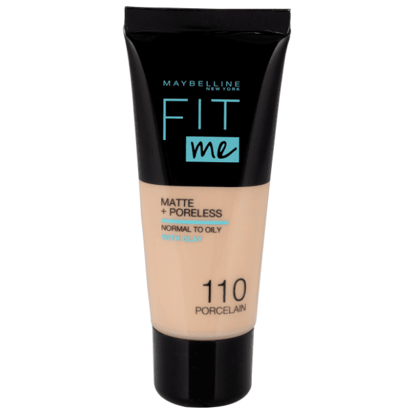 MAYBELLINE Fit me matte tekući puder 110 porcelain 30ml 0