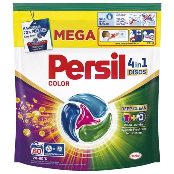 PERSIL DISCS Color kapsule za rublje 60kom 0