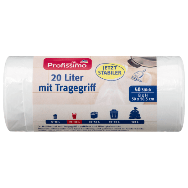 PROFISSIMO vrećice za smeće 20l 40kom 0
