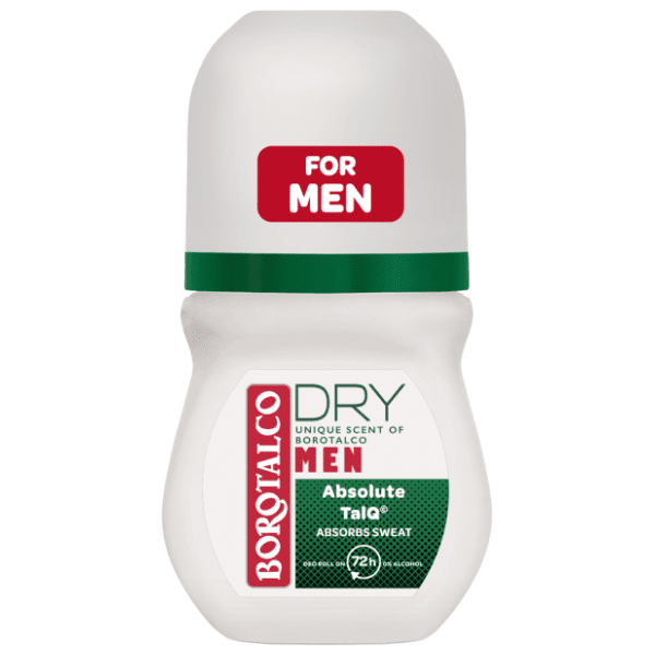 Roll-on BOROTALCO Men absolute talq 50ml 0