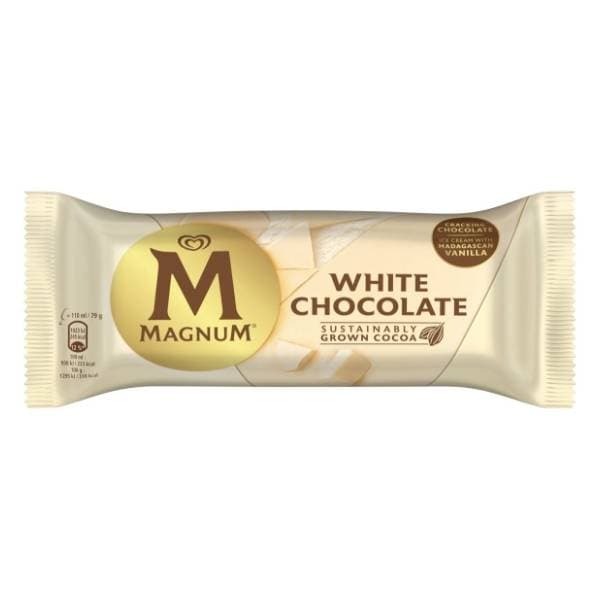 Sladoled MAGNUM white 110ml 0