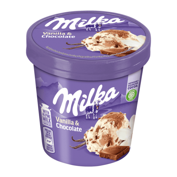 Sladoled MILKA vanilija čaša 425ml 0